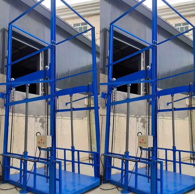 建阳导轨式升降货梯